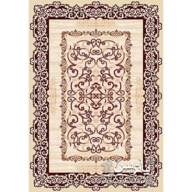 فرش پاتریس طرح کیمیا گل برجسته